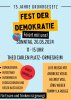 Veranstaltung: Ein Fest für die Demokratie