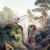 Teufelsbrücke im Landschaftspark Glienicke von A. Lompeck, 1852 (SPSG)