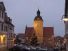 Querfurter Altstadt mit weihnachtlicher Beleuchtung Querfurter Altstadt mit weihnachtlicher Beleuchtung