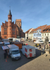 Stadt Perleberg | Blick von oben auf den Marktplatz zum Surn-Hansen-Markt 2020 Stadt Perleberg | Blick von oben auf den Marktplatz zum Surn-Hansen-Markt 2020