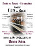 Veranstaltung: Suono del Flauto - Flötenklänge. Ein Konzert für Flöten, Orgel und mehr Sa 03. 05. 2025
