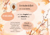 Flyer zum Erntedankfest 2026 mit weiteren Hinweisen zu Ort und Zeit der Veranstaltung