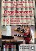 Veranstaltungsplakat Orgelkonzert