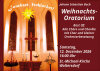 Ankündigung Weihnachtsoratorium